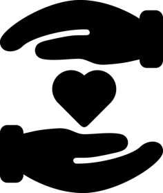 Heart In Hands Craft Design Svg File, Free Vectors File